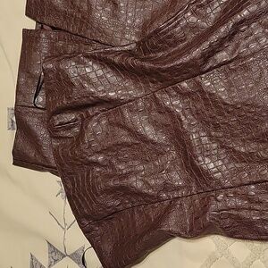 Brown Strapless Dress